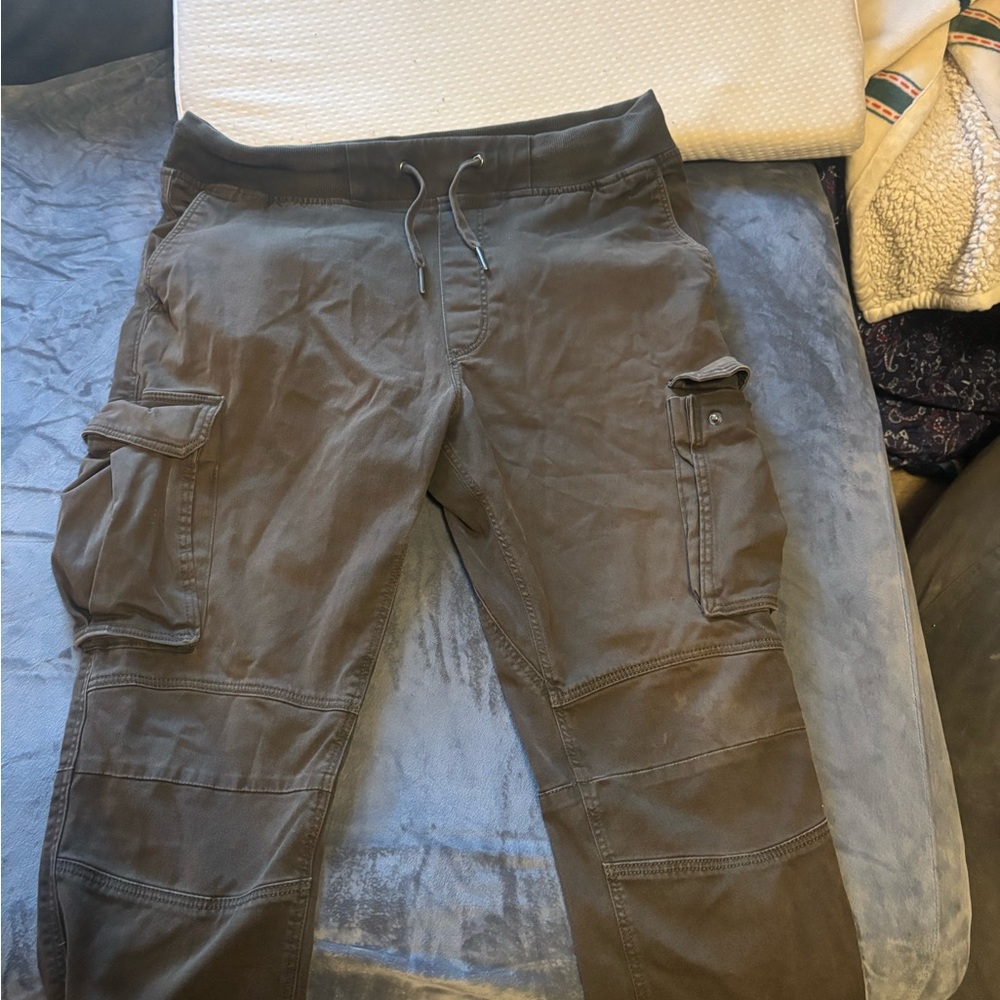 H&M Men's Cargo Pants - Dark Brown
